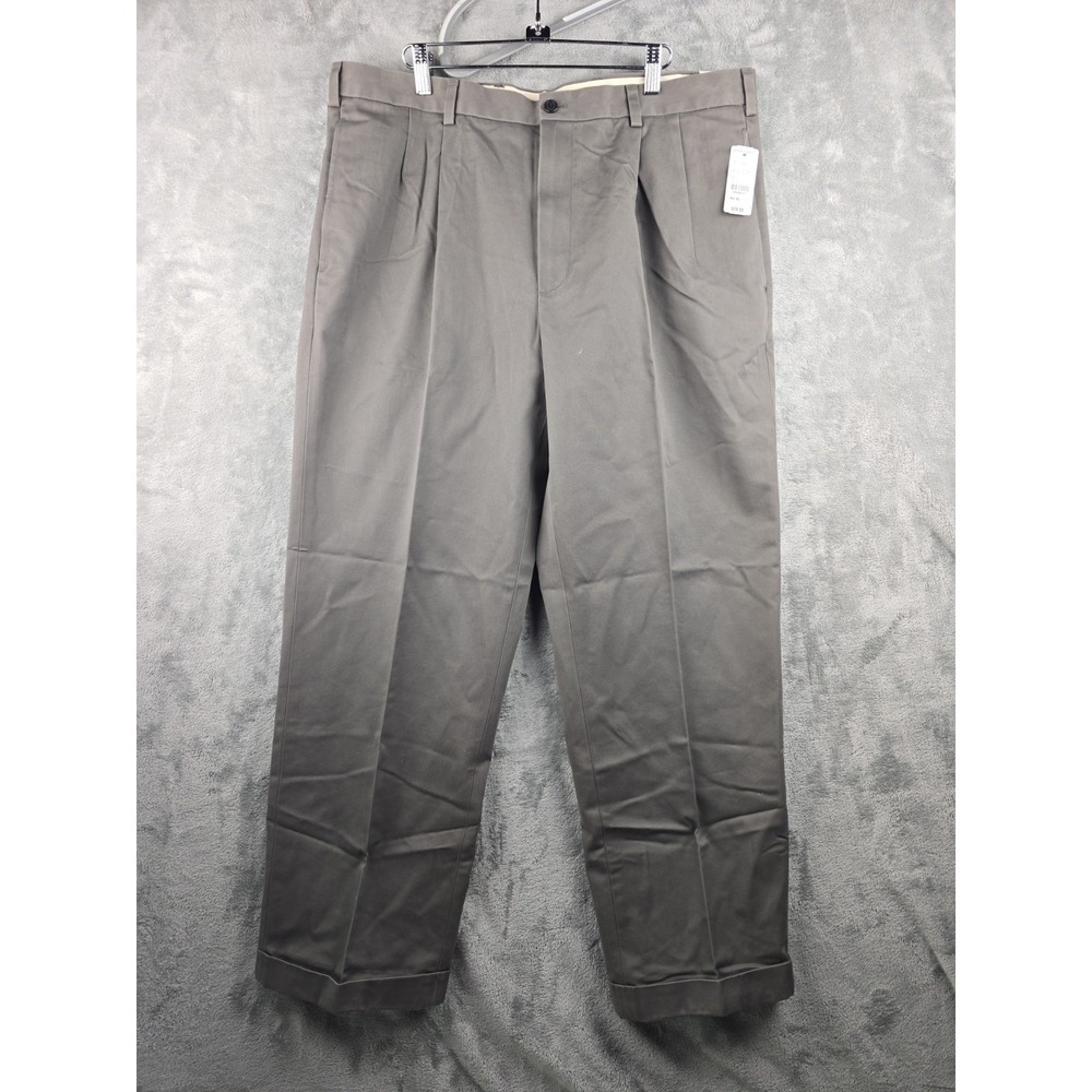Brooks Brothers Advantage Chino Pants Mens 38x30 Brown Elliot Khaki NWT - Picture 1 of 10